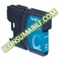 Compatibile Brother LC 980 Ciano